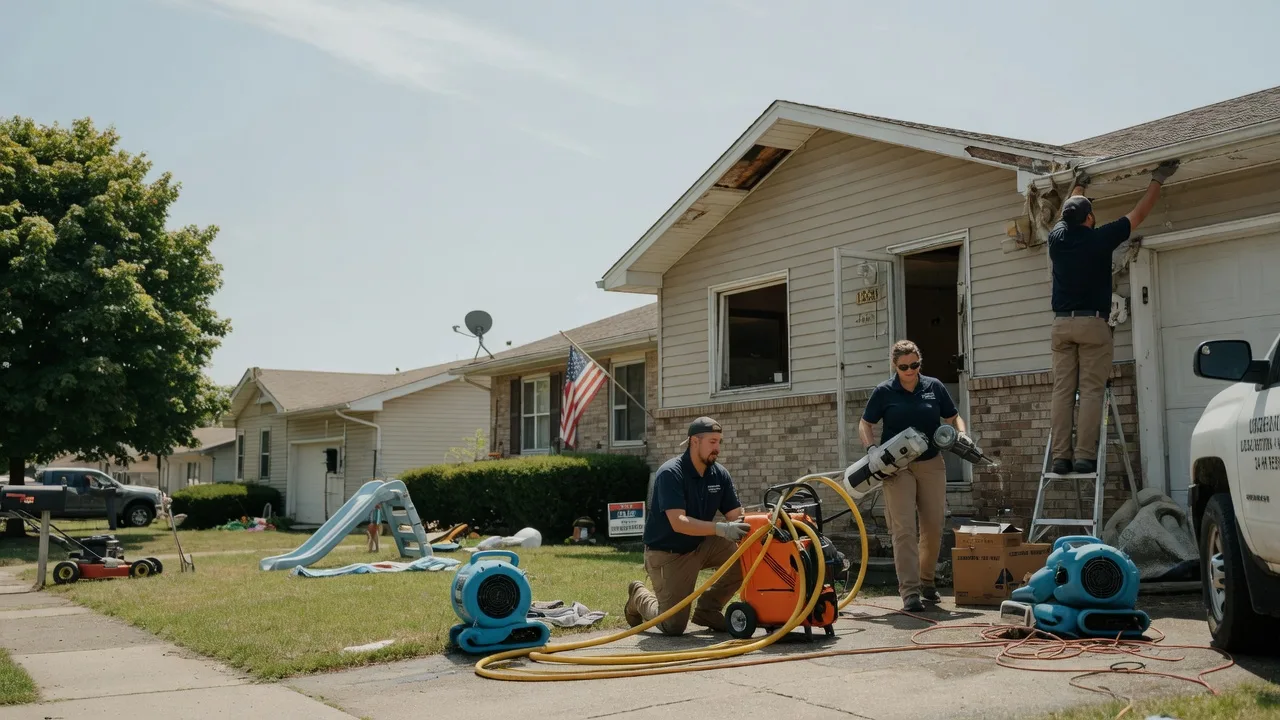Water Damage Restoration in Brockton, PA near me